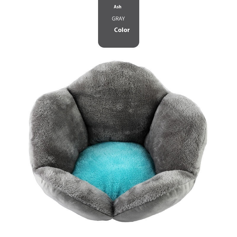 Kuscheliges Pfoten-Hundebett/ Katzennest