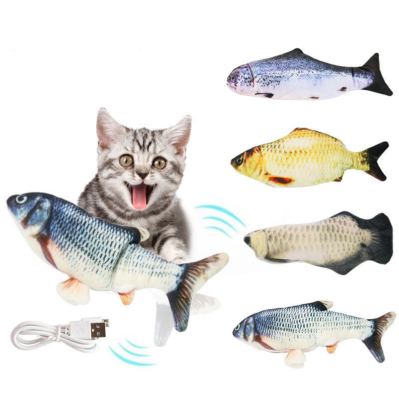 Lustiger Fisch | Interaktives Katzenspielzeug