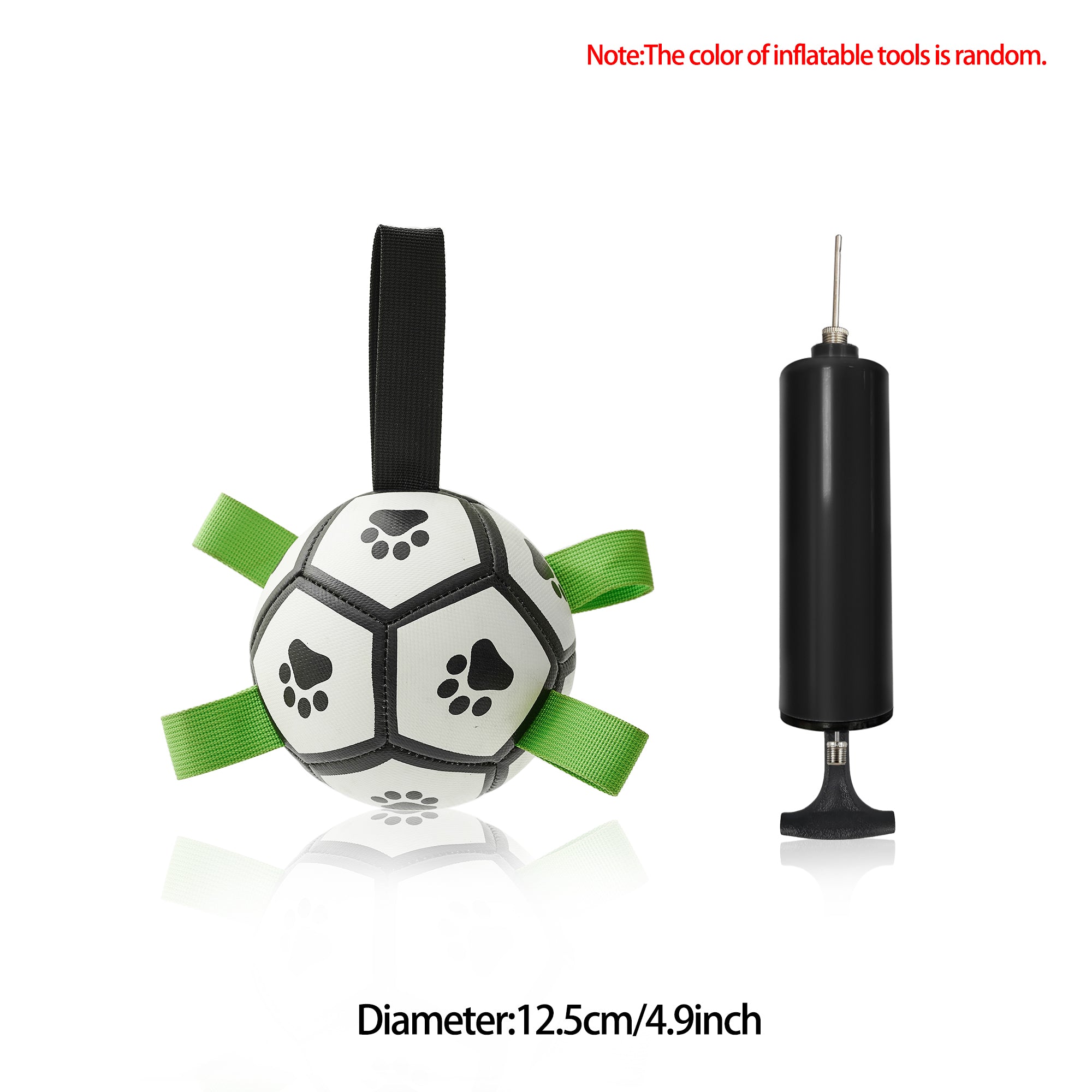 Interaktiver Fußball für Hunde inkl. Luftpumpe