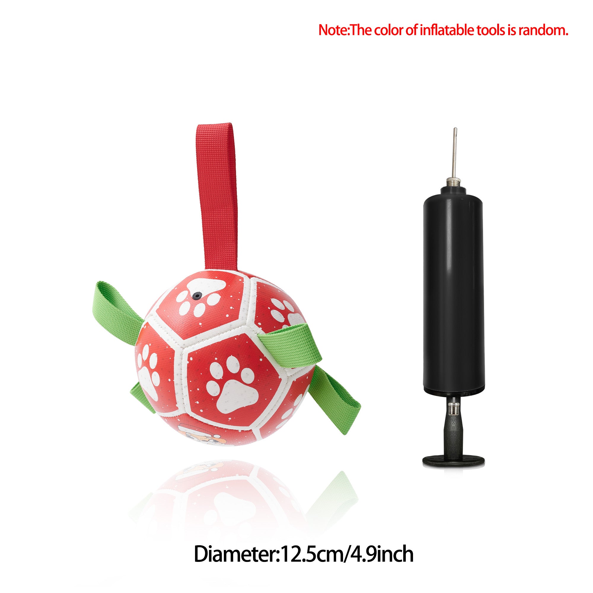 Interaktiver Fußball für Hunde inkl. Luftpumpe