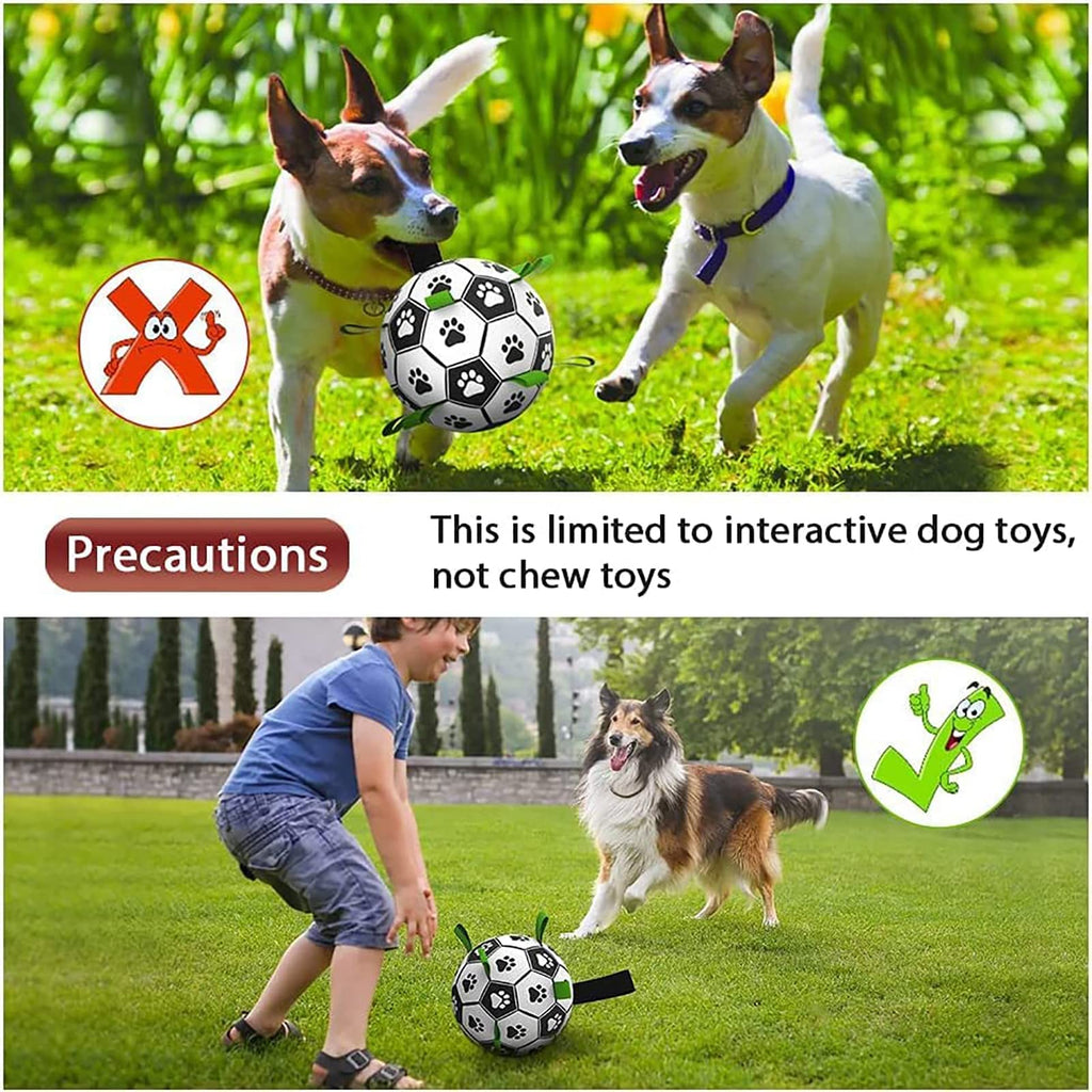Interaktiver Fußball für Hunde inkl. Luftpumpe