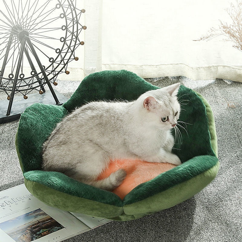 Kuscheliges Pfoten-Hundebett/ Katzennest