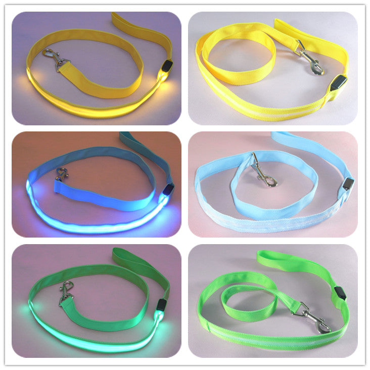 LED leuchtende Hundeleine