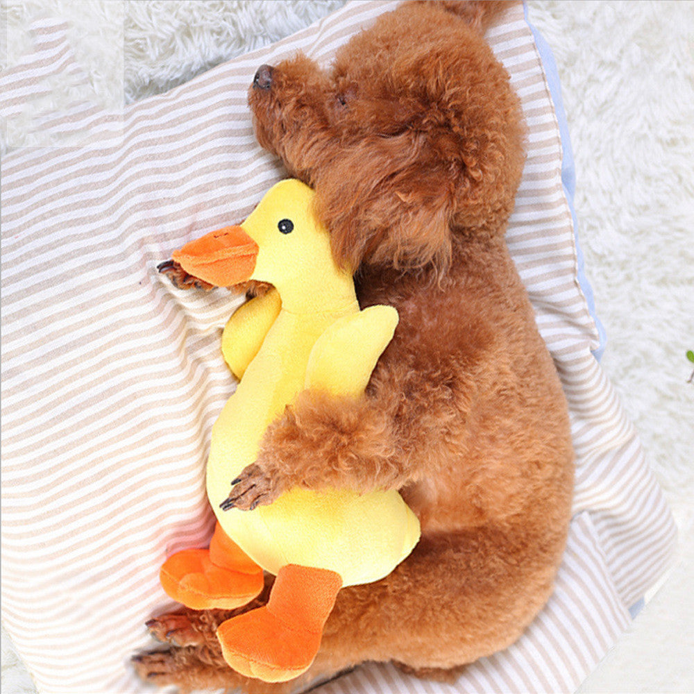 Anti-Stress-Ente für Hunde/ Plüschente für Hunde