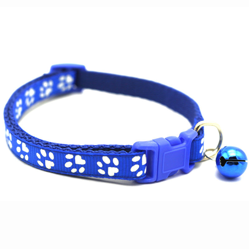 Farbiges Halsband für Hunde und Katzen mit Glöckchen