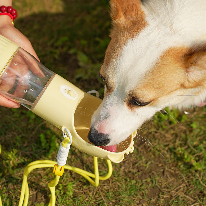 Tragbare Hunde-Trinkflasche für kleine und große Hunde