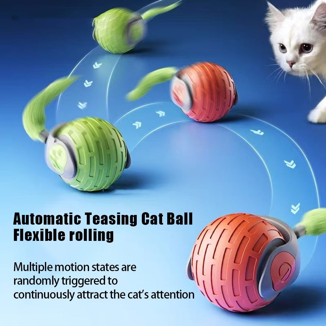 Intelligenter Spielball für Katzen
