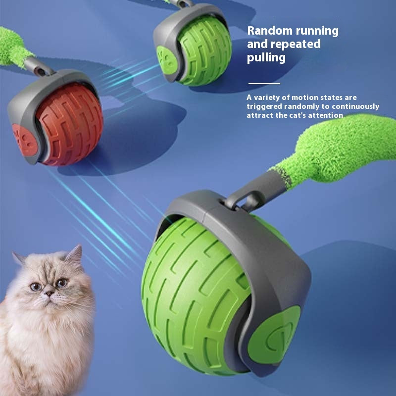 Intelligenter Spielball für Katzen