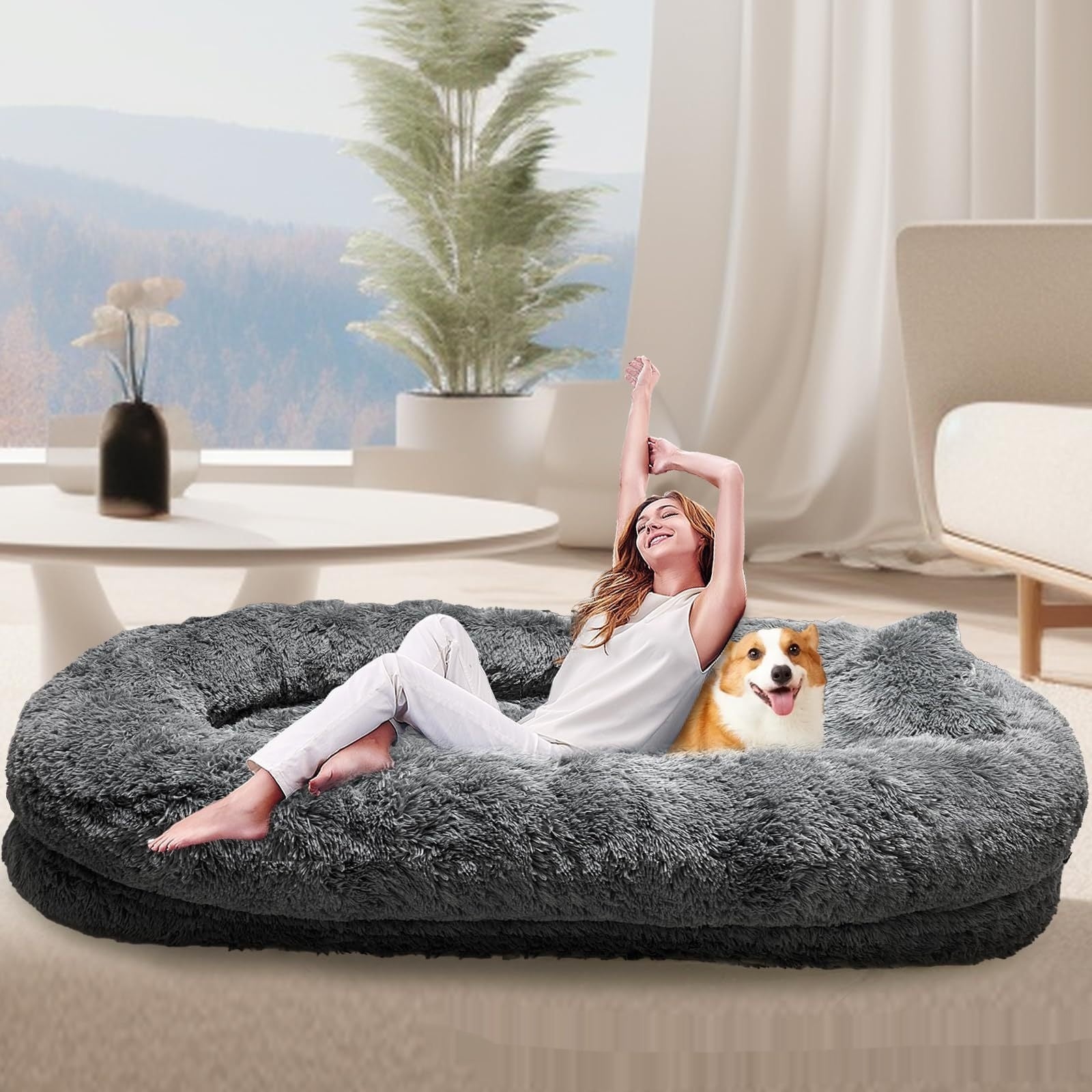 XXL Hundebett für Hunde und Menschen