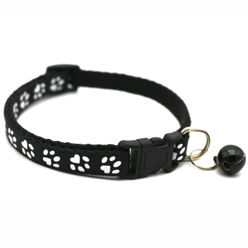 Farbiges Halsband für Hunde und Katzen mit Glöckchen