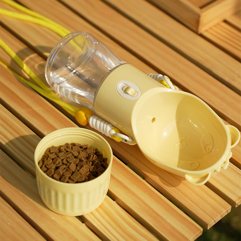 Tragbare Hunde-Trinkflasche für kleine und große Hunde